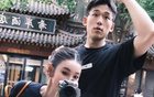 享受假期，陸文博西安游照