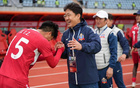 徐繼祖首勝慶功，路難行，繼續(xù)拼，勝利延邊。