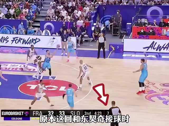 不止NBA，國(guó)際賽場(chǎng)東契奇最愛點(diǎn)的就是戈貝爾了