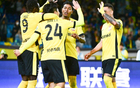 中超戰(zhàn)報(bào)：青島大勝3球，成都領(lǐng)跑，申花失利。