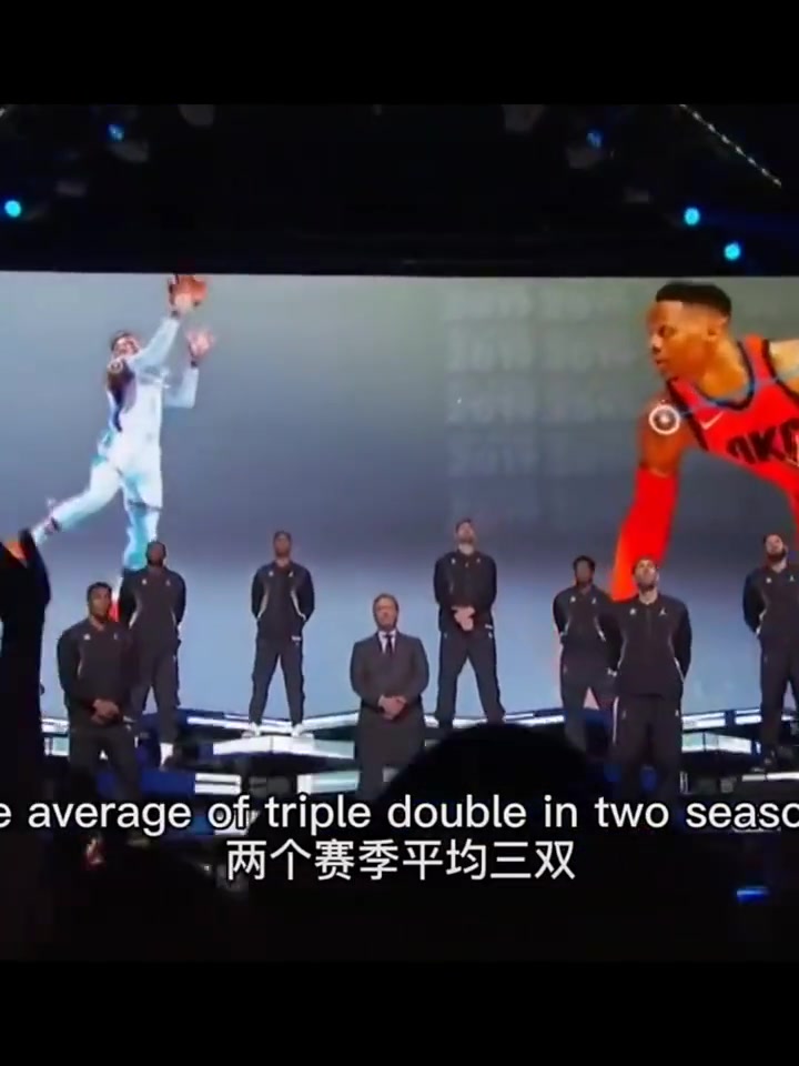 隊(duì)史第一人！威少雷霆生涯：3年場(chǎng)均三雙 1MVP 2AMVP