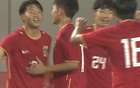 U16國(guó)足遭重?fù)簦?分鐘雙球，萬(wàn)項(xiàng)首破門(mén)，再現(xiàn)小貝級(jí)進(jìn)球！