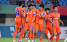 山東泰山B隊(duì)勝湖北2-1，彭嘯雙響，北區(qū)積分第三！