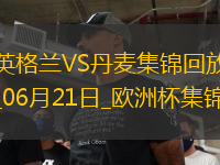 06月21日歐洲杯小組賽C組第2輪丹麥vs英格蘭進球視頻